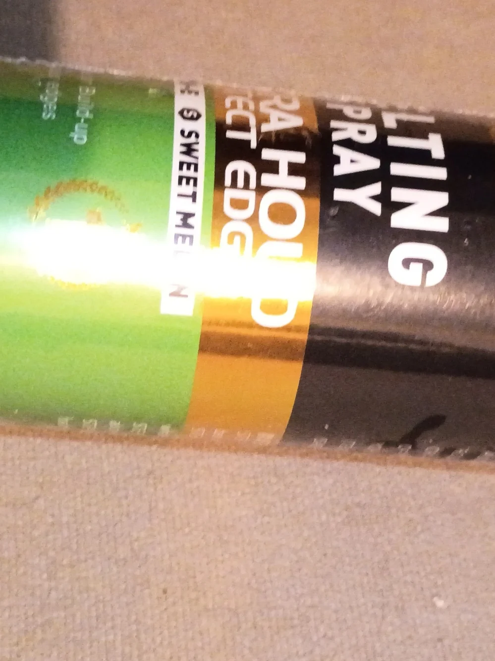 Goldie Melting Spray Extra Hold Edge Protect - Green Black Gold